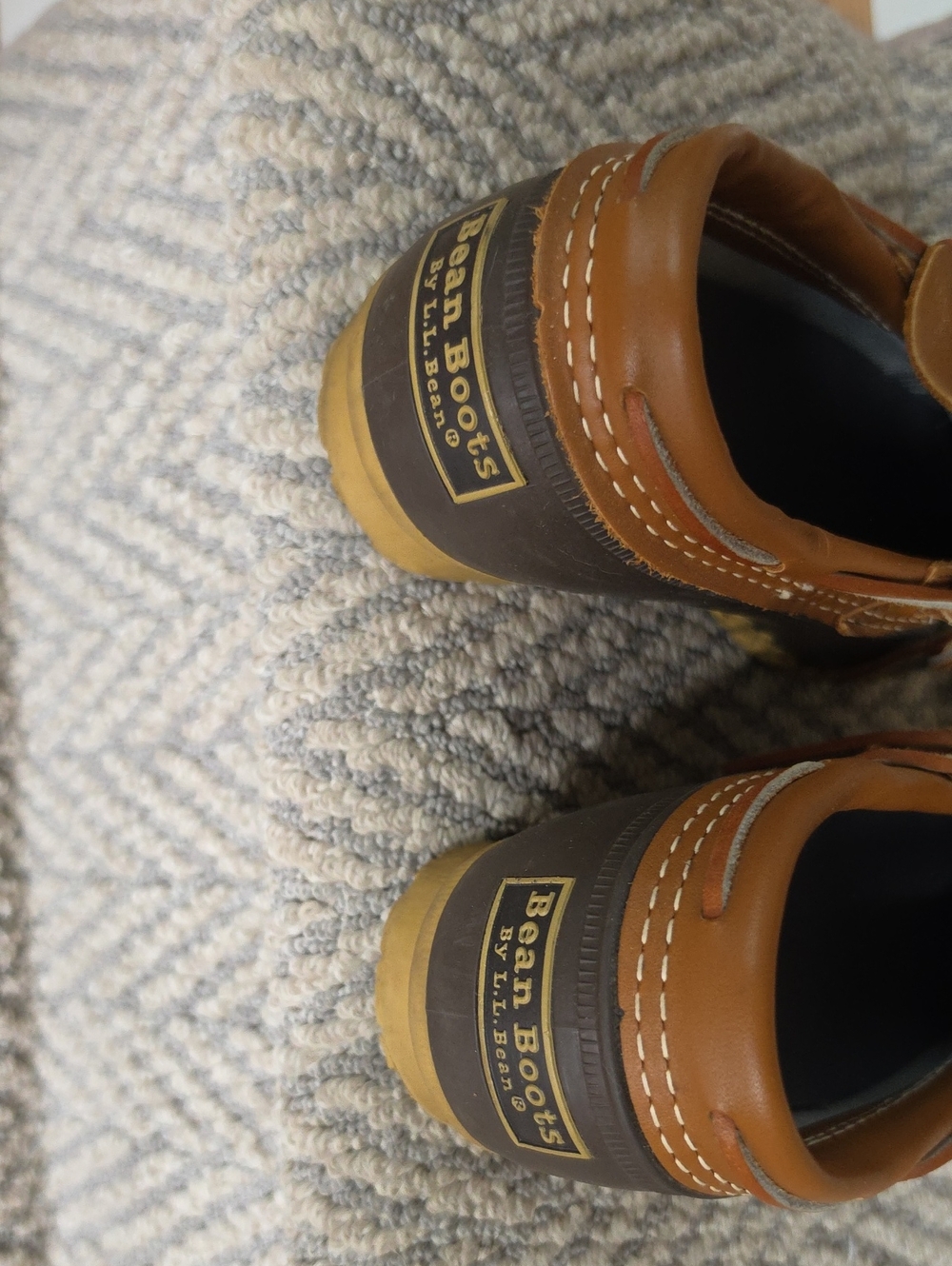 LL Bean Boot Rubber Slip On Moc - Picture 2 of 3